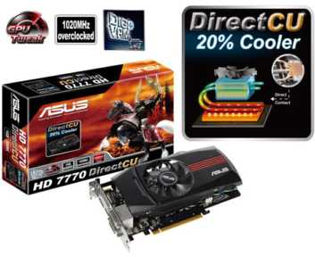 ASUS HD7770-DC-1GD5-V2 ASUS HD7770-DC-1GD5-V2