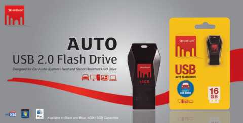 Strontium AUTO USB 2.0 Flash Drive Strontium AUTO USB 2.0 Flash Drive
