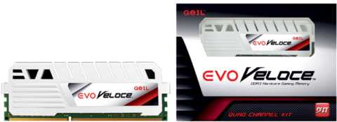 GeIL EVO Veloce DDR3 Frost White Memory Module GeIL EVO Veloce DDR3 Frost White Memory Module