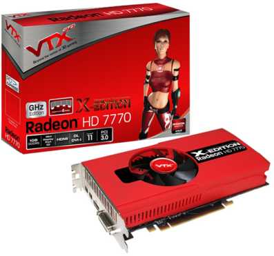 VTX3D Radeon HD 7770 1GB GDDR5 X-Edition VTX3D Radeon HD 7770 1GB GDDR5 X-Edition