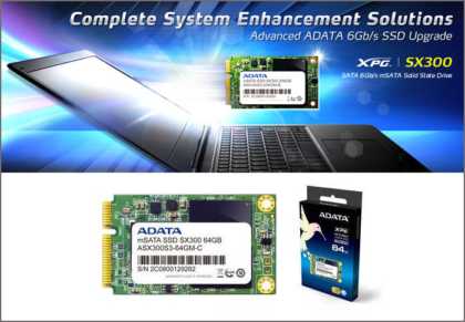 ADATA XPG SX300 SSDs ADATA XPG SX300 SSDs