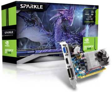SPARKLE GeForce GT 640 OC LP 2G SPARKLE GeForce GT 640 OC LP 2G