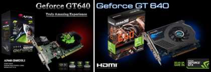 GeForce GT 640 GeForce GT 640