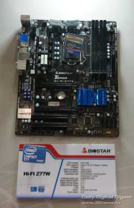 Biostar Hi-Fi Series Z77W Biostar Hi-Fi Series Z77W