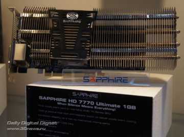 Sapphire Radeon HD 7770 ULTIMATE Sapphire Radeon HD 7770 ULTIMATE