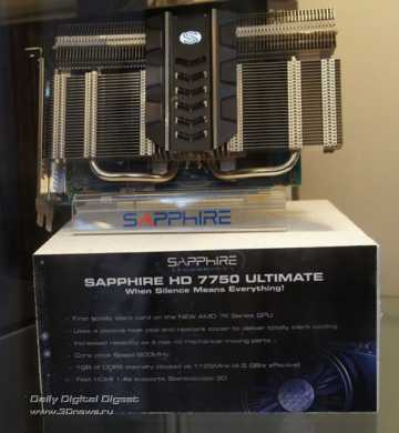 Sapphire Radeon HD 7770 ULTIMATE Sapphire Radeon HD 7770 ULTIMATE