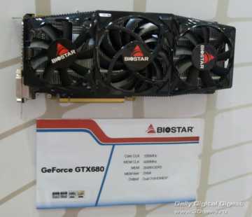 Biostar GeForce GTX 680 Biostar GeForce GTX 680