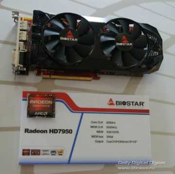 Biostar Radeon HD 7950 Biostar Radeon HD 7950