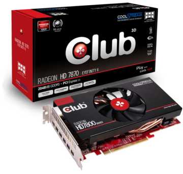 Club 3D Radeon HD 7870 Eyefinity 6 Club 3D Radeon HD 7870 Eyefinity 6