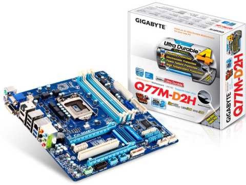 GIGABYTE GA-Q77M-D2H GIGABYTE GA-Q77M-D2H